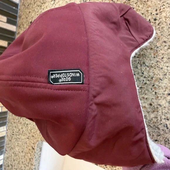 Outdoor Research Maroon Earflap Cap - Picture 3 of 5